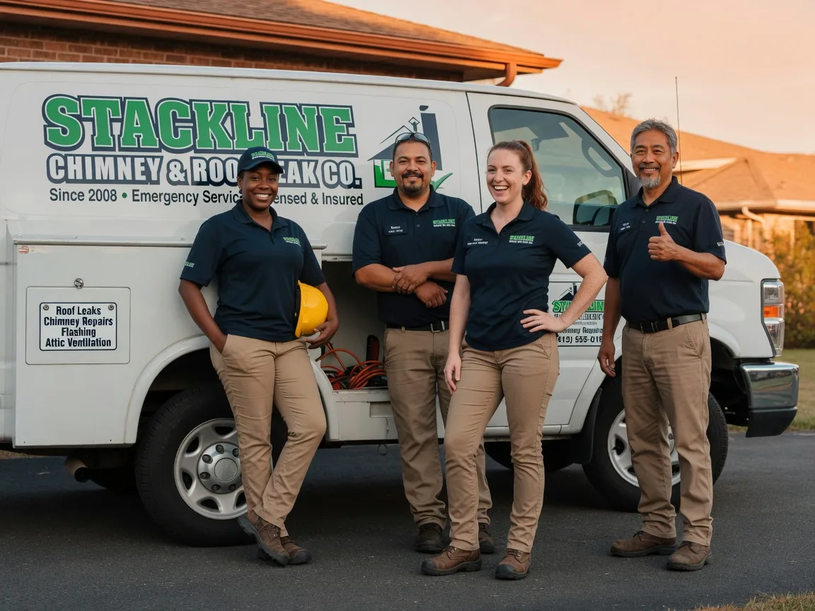 Chimney flashing repair company in Brandon, WI